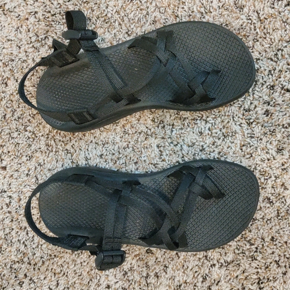 Strappy Black Chaco Sandals